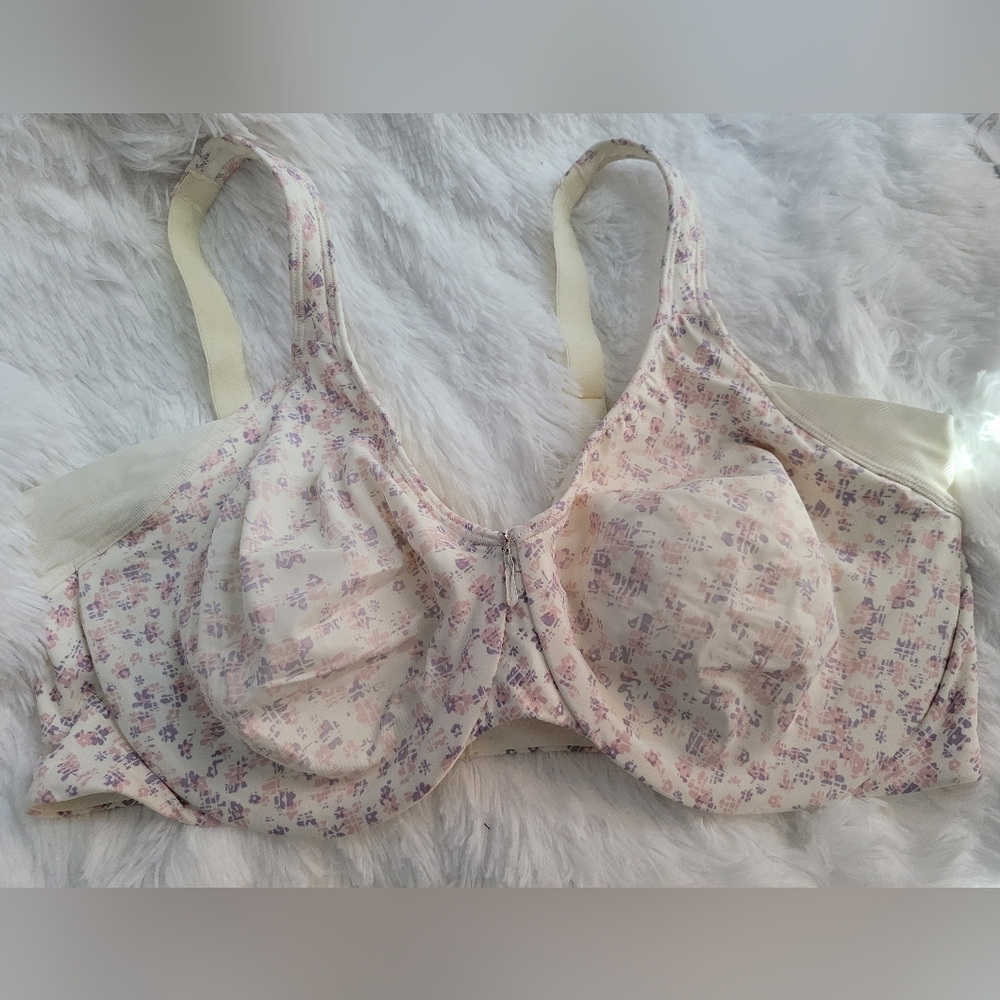 BALI - Floral Cream Bra